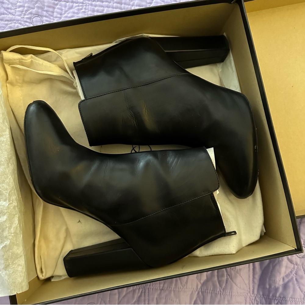 J. Crew Collection Ankle Boots Black size 9